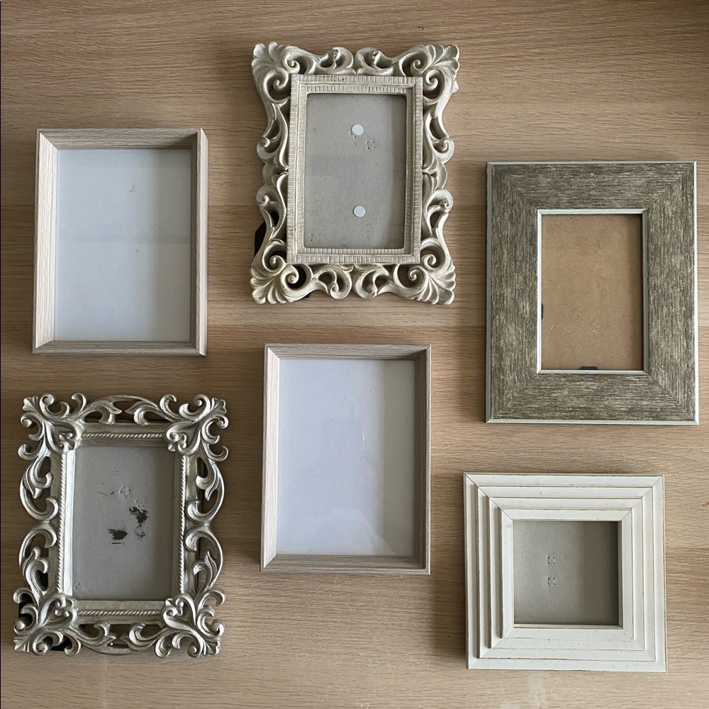 Bundle of 6 Photo Frames